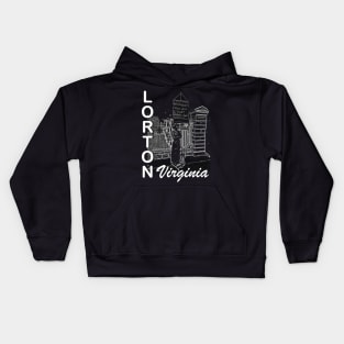 Lorton Suffragist Memorial - White Kids Hoodie